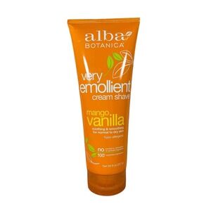 Alba Botanica‎ Very Emollient Cream Shave in Mango Vanilla 8 oz.